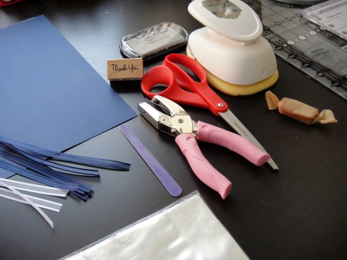 supplies needed for favors