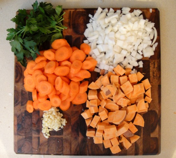 Vegetables, post-chop