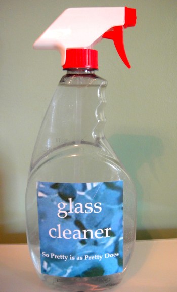 So Pretty is as Pretty Does Glass Cleaner
