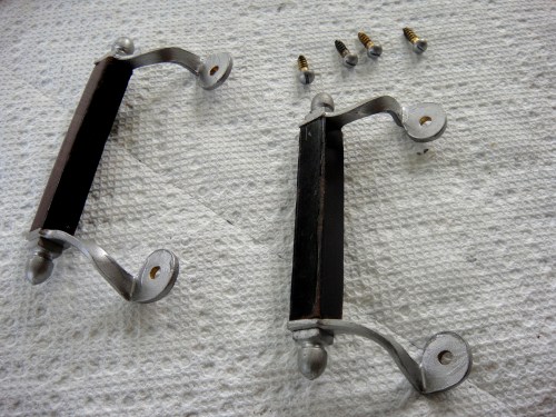 Finished assembled handles