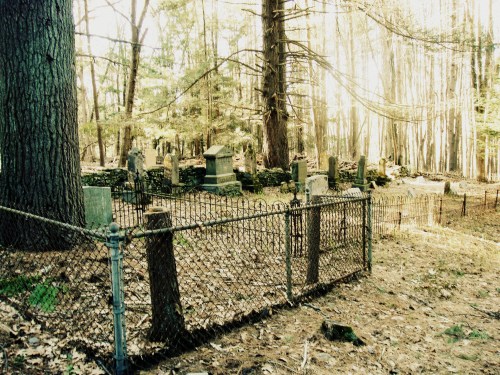 Small town cemetery