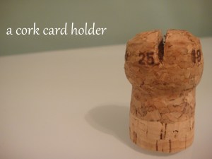 cork card holder cork card holder