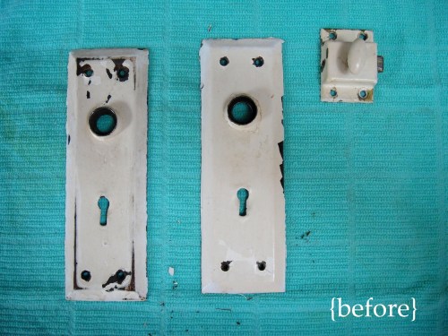 4 Door fixtures before