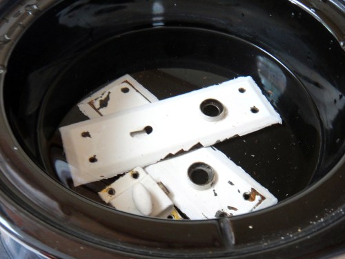 6 Door fixtures in crock pot
