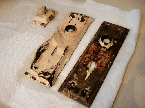 7 Door fixtures out of crock pot