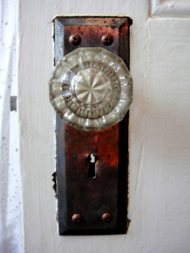 after paint removal knob