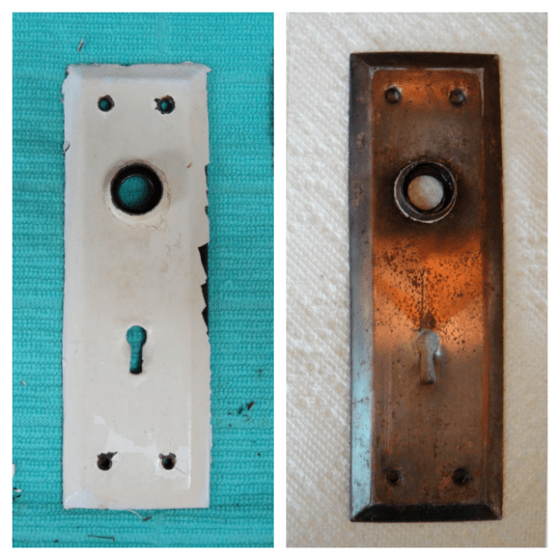 Before and after door fixture