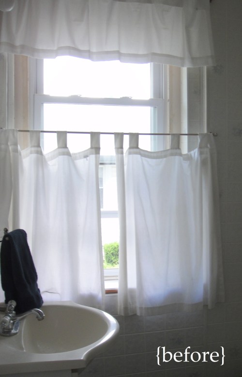 Window with curtains