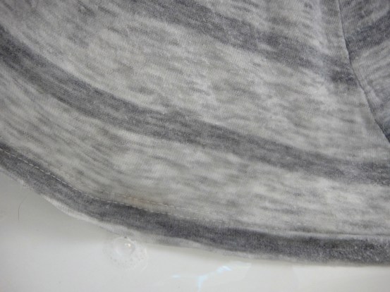 Red wine stain removed