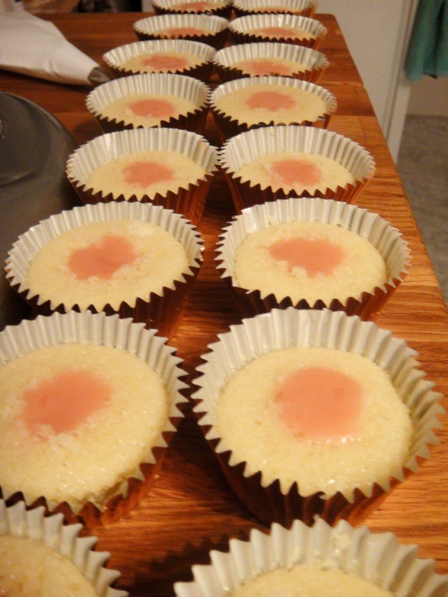 Cupcakes with filling