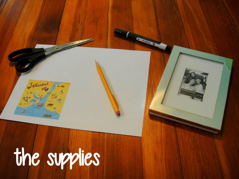 Supplies for Dry Erase Countdown