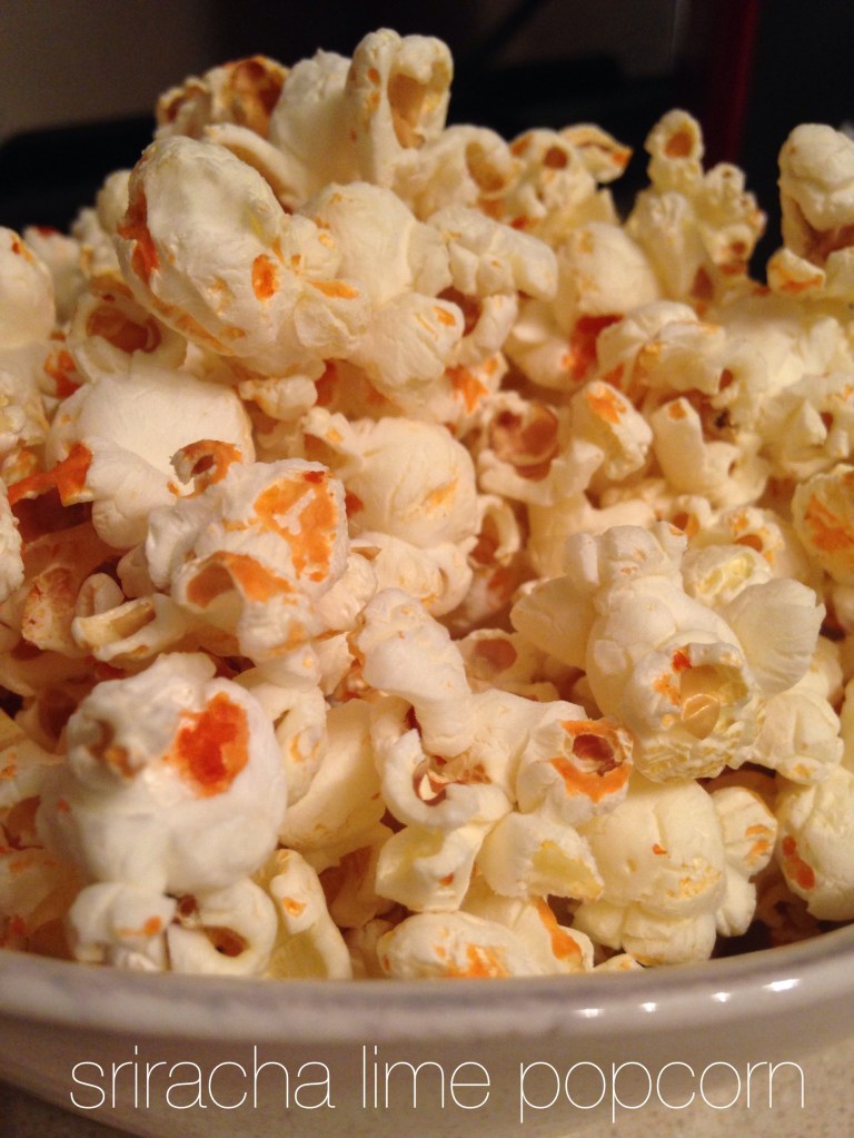 Sriracha Popcorn