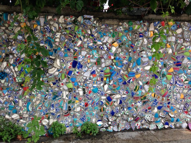 Glass mosaic in Istanbul