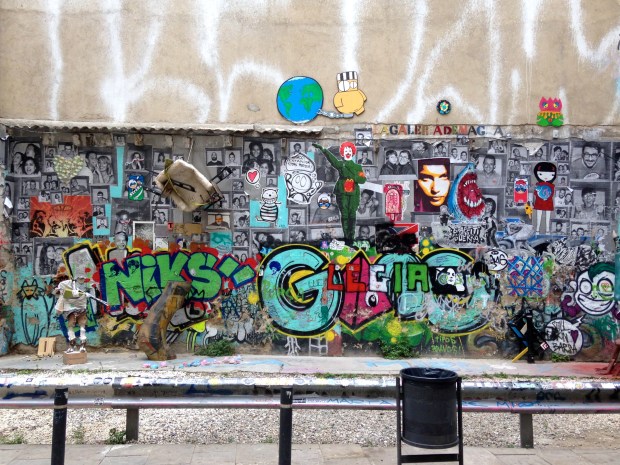 Collaborative Graffiti Wall