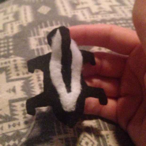 woodland felt mobile